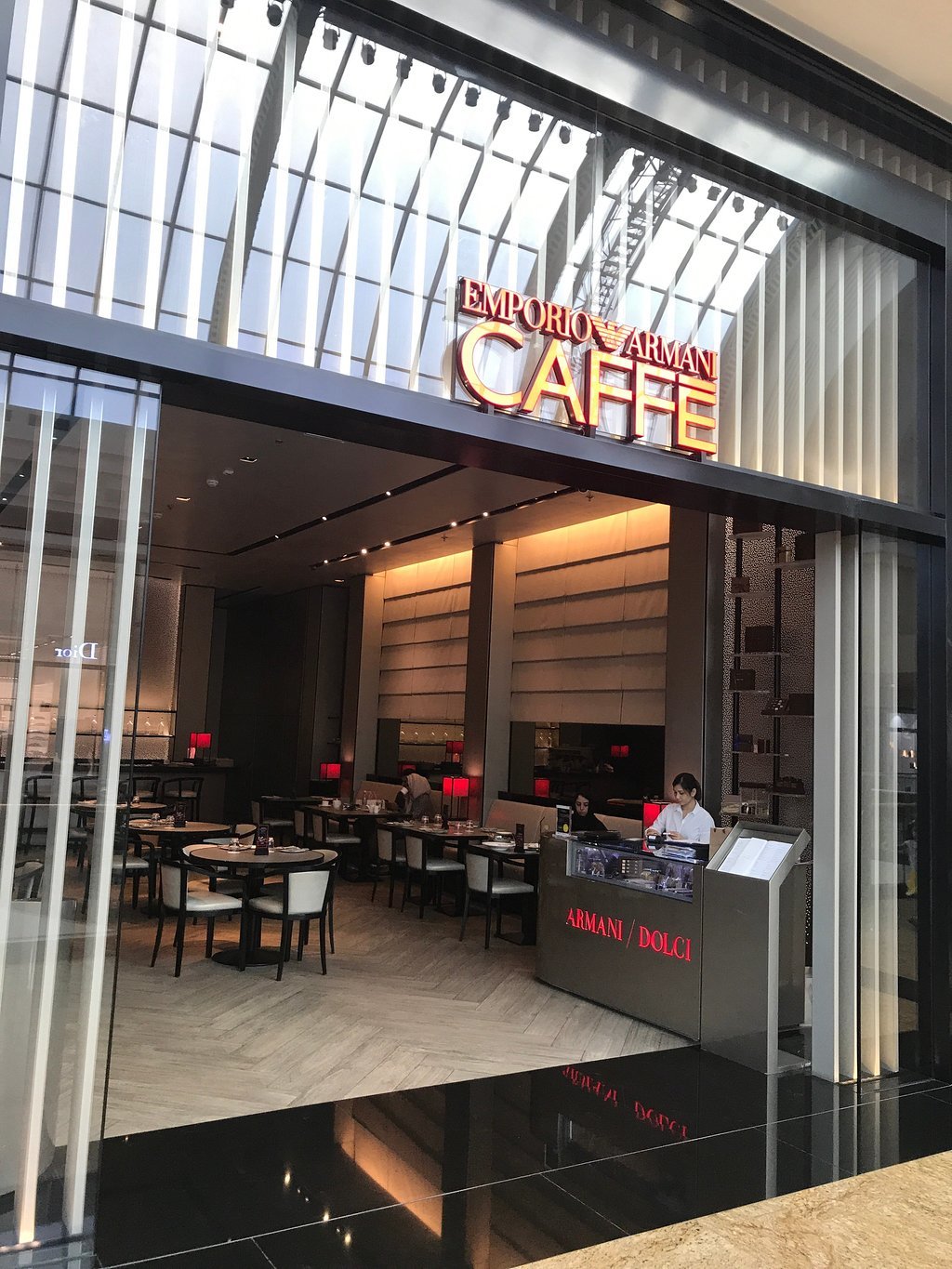 Emporio Armani Cafe Menu, Reviews and Photos - Mall of tde Emirates ...